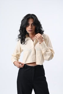 Beige Short Shirt